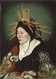 高橋由一 花魁